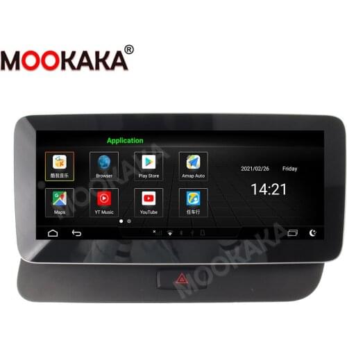 8+128GB Android10 For Audi Q5 2009-2015 Car GPS Navigation Auto Radio Stereo Video Multimedia Player Carplay HeadUnit