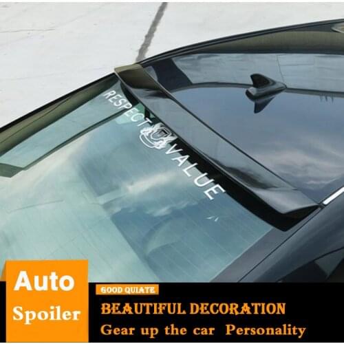 Car Spoiler For Toyota Camry Roof Spoiler 2012-2017 Camry ABS Material Car Rear Wing Primer Color Trunk Glass Rear Spoiler Sport