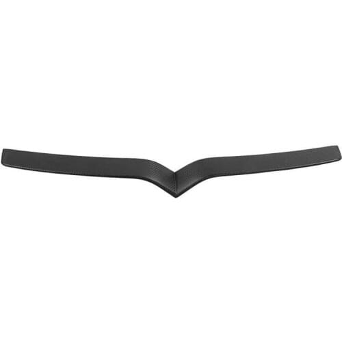 Car styling car mirror protect Bumper Grille Strip Trim Dry Carbon Fiber Grill Decor Fit for Tesla Model S 2014‑2021 Car