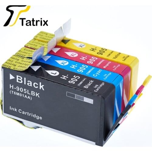 Tatrix For HP 905 Full Ink Cartridge For HP905 For HP OfficeJet 6950 6956 All-in-One Printer OfficeJet Pro 69606970