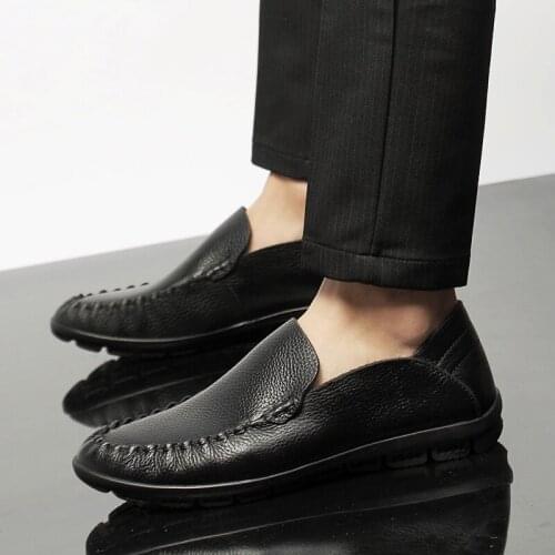 On black sneaker shoes shoe casuales sapato sneakers cuero leather casual mens causal fashion informales spring sports flat for