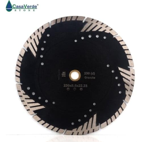 DC-STB9 230mm circular diamond grinding disc 9 inch cutting blade for granite and marble