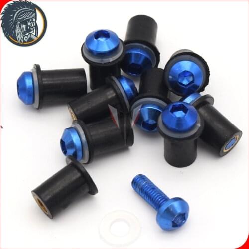 For HONDA CBR900RR (893) 1994 95 96 1997 (919) 1998-1999 Motorcycle Windshield Windscreen Bolt Screw Washer Nuts Fastener Kit