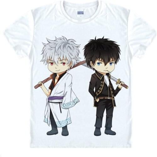 GINTAMA T-Shirt Sadaharu Shirt Cute Womens T-Shirt Anime clothes cute kawaii cool sexy beach t-shirts Japan Anime cute clothes a
