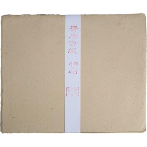 Calligraphy Paper Handmade Chinese Half-Ripe Xuan Paper Rice Paper Vintage Craft Carta Di Riso Jin Tang Retro Painting Paper