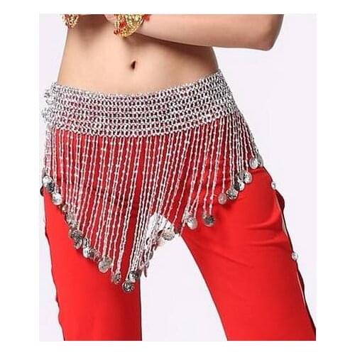 Belly dance costumes senior velvet 3rows 338 gold coins belly dance belts for women belly dancing hip scarf