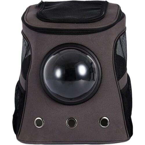 Large Pet Backpack Portable Space Capsule Breathable Window Cat Carrier Dog Bag Pets Products Accessories Portable Travel Bags