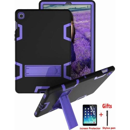 For Samsung Galaxy Tab S5E 2019 T720 T725 SM-T720 SM-T725 10.5 Tablet Case Shockproof Hybrid Silicone PC Stand Cover Funda+ Film