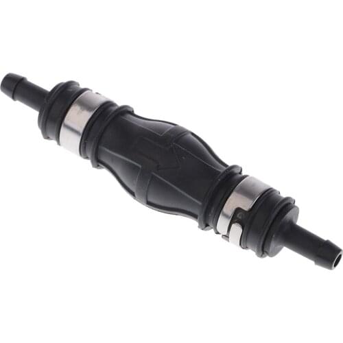 6mm 1/4 Bulb Type Rubber Fuel Transfer Vacuum Fuel Hose Line Hand Primer Bulb for Marine Boat Outboard Petrol Diessel