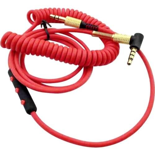 Replacement Cable for -Marshall Major II Monitor MID Headphones Cord with Mic & Volume Control Remote