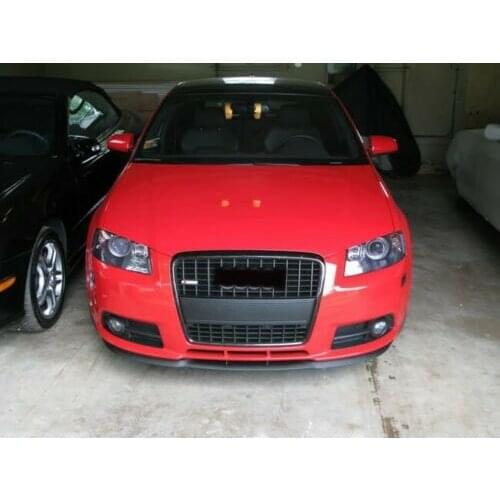 OEM Audi A3 S3 8P Compatible front bumper insert cupra R front spoiler lip Euro spoiler lip universal 3 part body kit