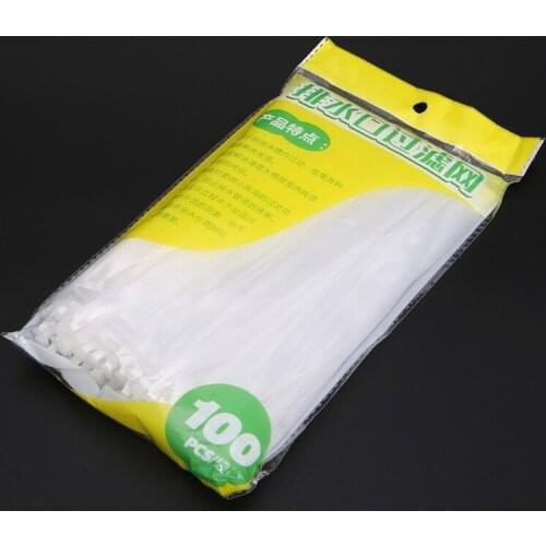 100Pcs Kitchen Sink Drain Hole Mesh Bag Trash Strainer Disposable Garbage Filter