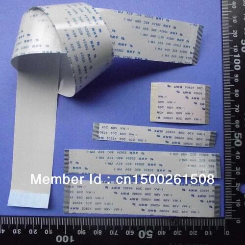 9PIN, FFC/TTL flat line, soft wire, spacing of 1.0MM, 100mm FFC TYPE A Flexible Flat Cable ROHS