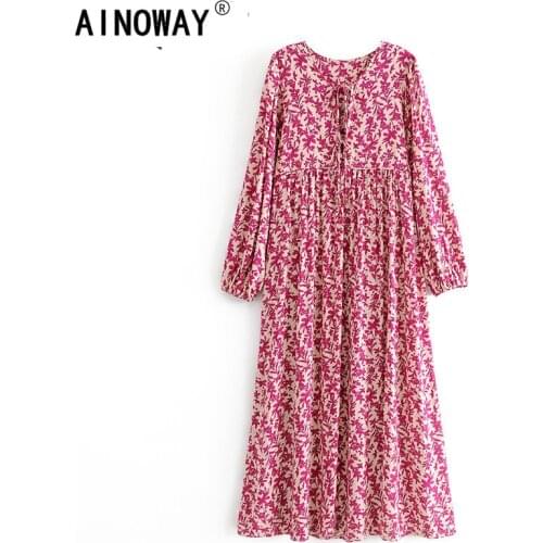 Летние платья-халаты Ainoway China At AliExpress
