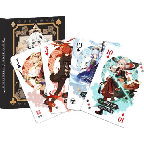 Anime Game Arknights Girls Frontline Honkai 3 Genshin Impact Poker Werewolf Killing Mahjong Multiplayer
