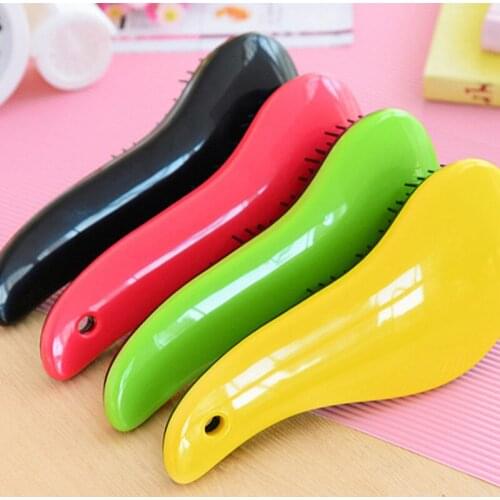 Fashion Hot Stamping Anti-static Hair Brush ABS Magic Hair Brushes Salon Elite Tangle Brush TT Hair Combs