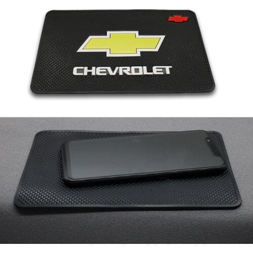 Car Anti-Slip Mat Pad Dashboard Phone Holder Silica Gel Non-Slip Mat For Chevrolet Captiva Colorado Cruze Spark Malibu Aveo