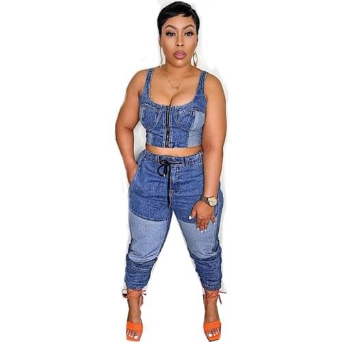 Bandage Set 2 Pieces Strap Sleeveless Bustiers And Long Bell-Bottoms Trousers Sexy Celebrity Party Vestidos Holiday Outfits