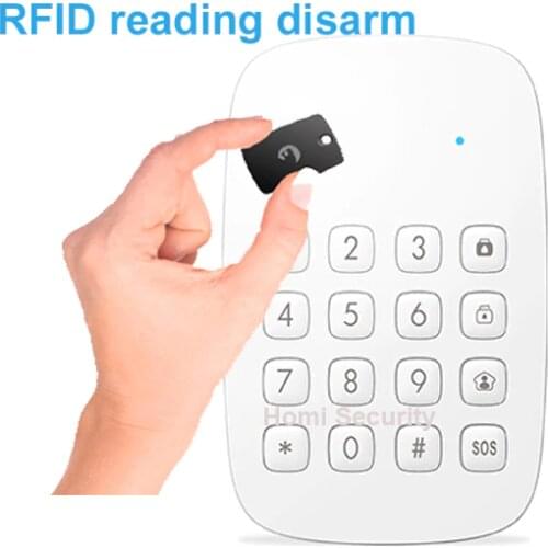 Wireless alarm system keypad for arm/disarm remotely Etiger ES-K1A