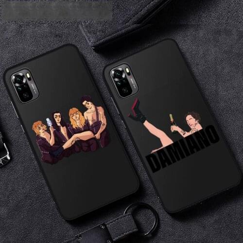 Maneskin Damiano David Phone Case For Xiaomi Mi Redmi Note 8T 9T 9S 9A 10 7 8 9 Lite pro
