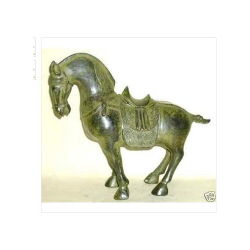 Art Bronze home decoration Folk Culture Brass Elaborate collection Chinese coppe horse sculpture statue