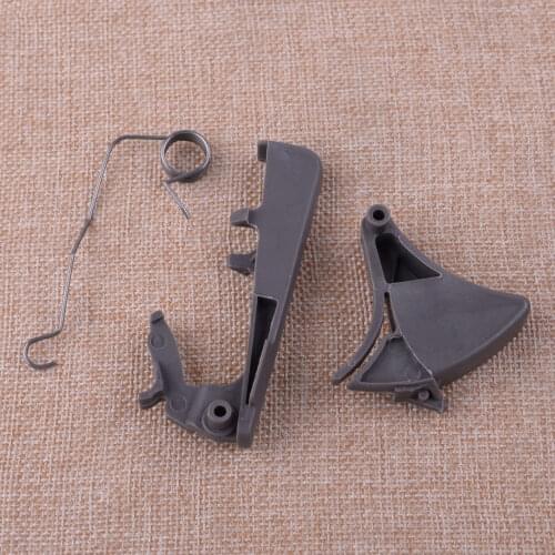 LETAOSK 3pcs/kit Throttle Lock Trigger Spring Dark Grey 503854401 503854501 Fit For Husqvarna 357 359 346XP 340 345 350