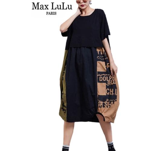 Летние платья из хлопка Max LuLu China At AliExpress