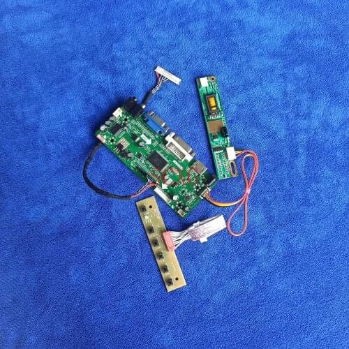HDMI-compatible VGA DVI 1CCFL DIY Kit 30 Pin LVDS For N141I1/N141I3/N141I4 LCD monitor 1280*800 M.NT68676 drive controller board