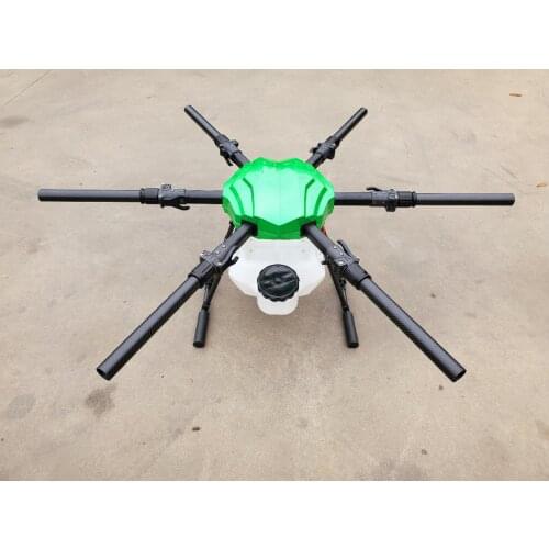 SA616 six axis Folding 1628mm wheelbase frame 16L 16KG Agricultural spray drone with water tank