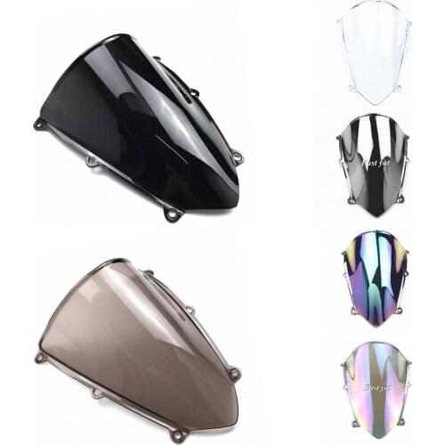 High Quality Motorcycle Windshield WindScreen Doubule Bubble For Honda CBR600RR 2007-2012 CBR600 F5 07 08 09 10 11 12 CBR600 RR
