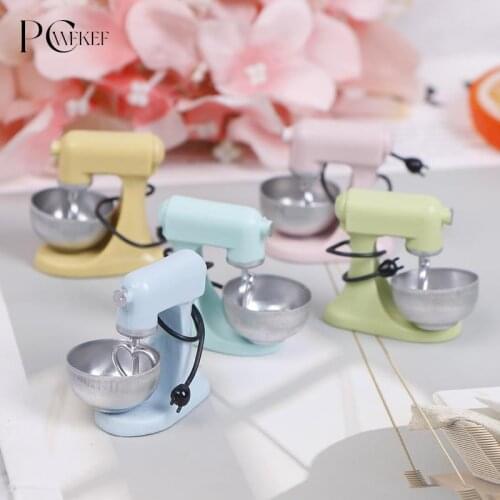 1:12 Dollhouse Miniature Kitchen Modern Mixer Model Furniture Accessories Toys