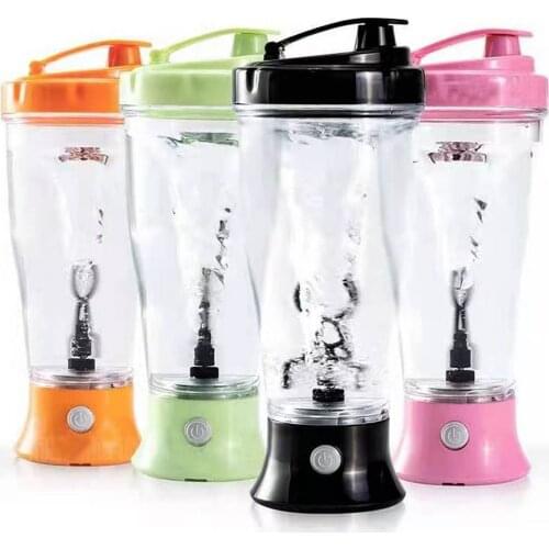 450ML Electric Mixing Cup USB Rechargeable Portable Coffee Milkshake Mixing Cup Kitchen Supplies Acrylic Protein Powder Milk Cup