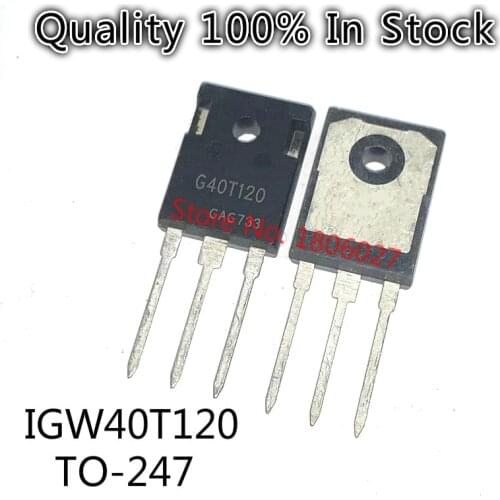 5PCS/lot IGW40T120 G40T120 TO-247 1200V 40A Spot hot sale