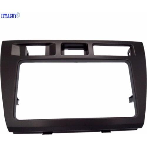 Double Din Car Radio Stereo Face fasica fit for TOYOTA Mark II JZX110 Verossa Fascia CD Face Plate Panel DVD Frame