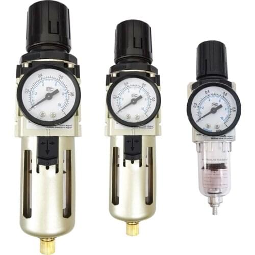 Metallic AW2000-02 AW3000-03 AW4000-04 Compressor Air Filter Controller Oil Water Seperator Filters Pneumatic Pressure Regulator