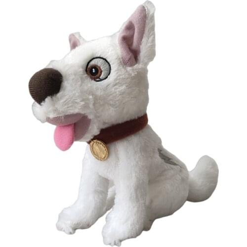 Disney Cartoons Bolt Dog Plush Toy Stuffed Animal Dolls High Quality Kid Gift New Hot