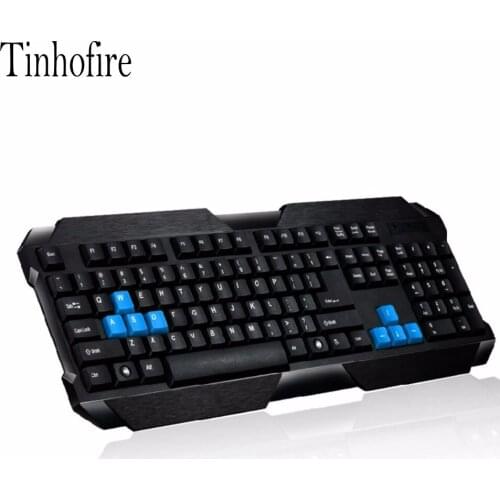 Tinhofire 104 USB Gaming Keyboard for DESKTOP PC Laptop Computer Keyboard Q19
