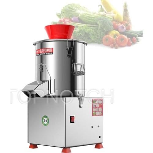 Commercial Cabbage Chopper Electric Food Processor Vegetable Slicer Granulator Multifunction Cut Meat Grinder Machine 220v