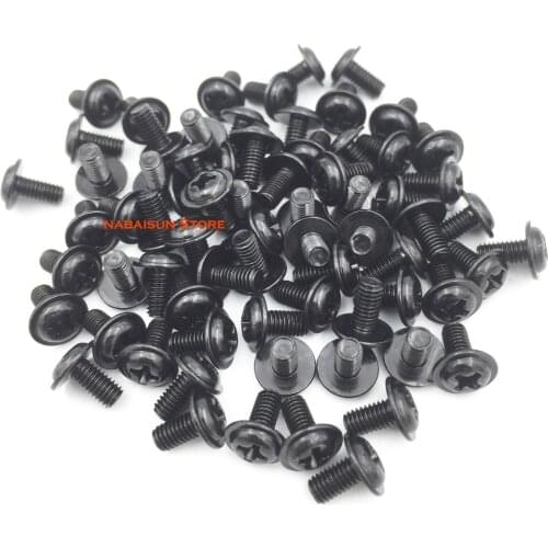 Computer Floppy DVD ROM Motherboard hdd tray special screws PC Case Chassis Hard Drive Precision Screws M3X6 6mm 100Pcs