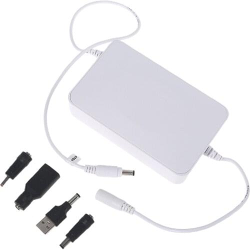 N80D 4400mAh USB 5V 1A 5.5x2.1mm UPS Battery Backup Security Standby Power Supply For Camera Wireless Router Tablet Phone