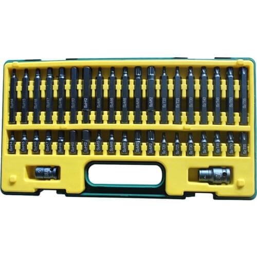 40 Pcs Torx Star Hex Bits Socket Set S2 Alloy Steel Auto Repair Bits Set Home Accessories