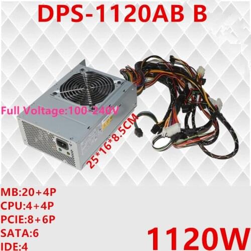New PSU For Lenovo Erazer X700 1120W Power Supply DPS-1120AB B 36200365