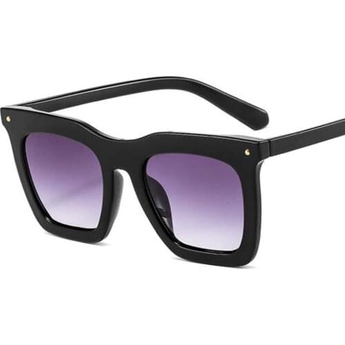 DesolDelos Luxury Square Sunglasses Women 2021 New Fashion Sun Glasses Ladies Brand Designer Vintage Orange Blue Shades UV400