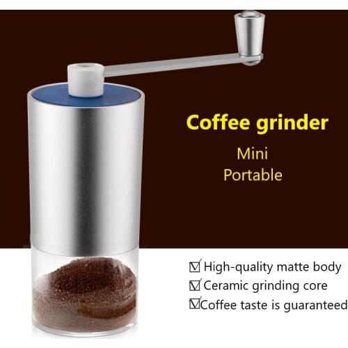 Manual Coffee Grinder Coffee Maker Ceramics 304 Stainless Steel Adjustable Hand Mill Grinder Ceramic Corn Coffee Grinding Machin