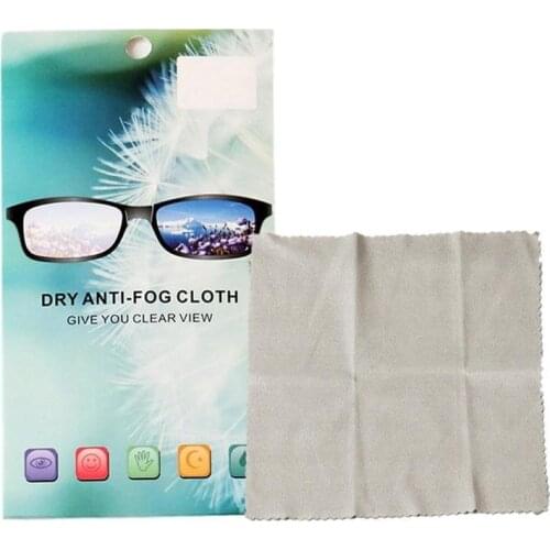 Reusable Anti-fog Glasses Cloth For Glasses Swim Bicyle Goggles Clear View Lens Computer Mirror Clearing Wipe Cloth