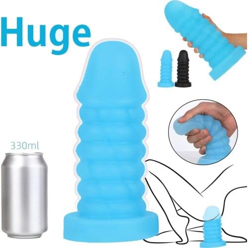 Super Huge Anal Plug Dildo Big Butt Plug Anus Vaginal Stimulator Prostate Massage Anus Dilator Anal Dildo Sex Toys for Women Men