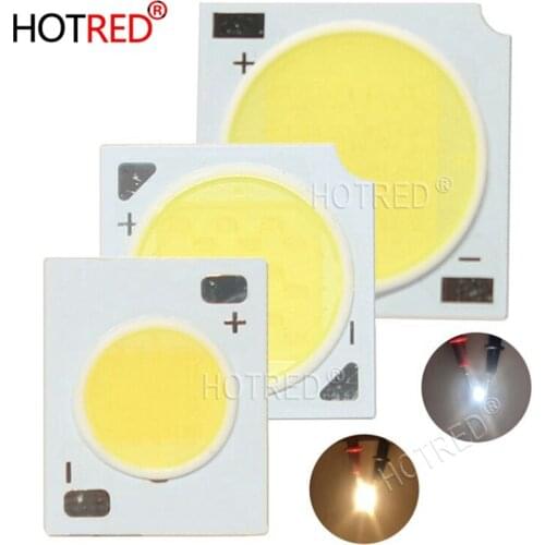 COB LED chip light-emitting Diode Epistar 1215 1313 1919 Integrated SMD 3W 7W 20W Light Bead for Bulb Ceiling spotlight DIY