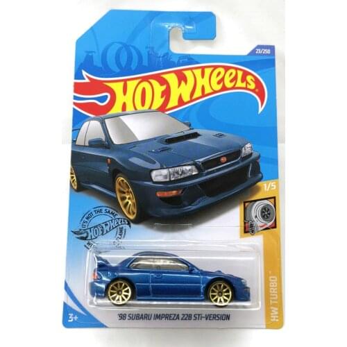 2020-2021 Hot Wheels 1:64 Car 98 SUBARU IMPREZA 22B STi-VERSION Collector Edition Metal Diecast Model Cars Kids Toys Gift