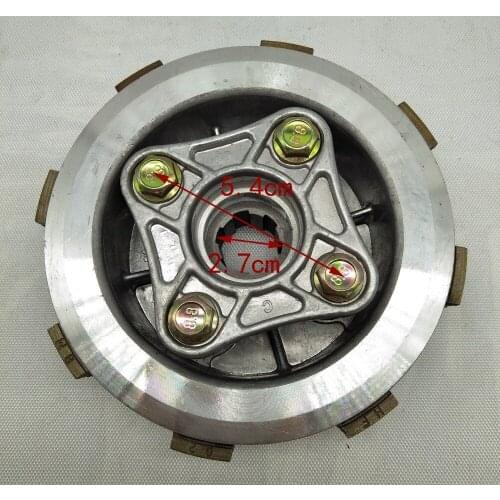A39 Motorcycle Driven Wheel Clutch Disc Pressure Plate Assembly for -8/125 Friction Pressure Plate 4 Pcs Friction Disc 4 Column