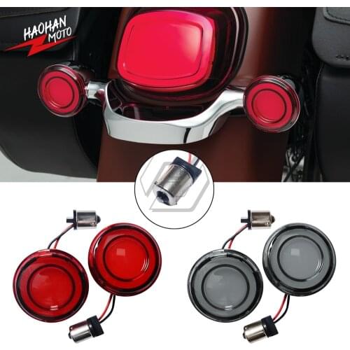 For Harley Touring Sportster XL Models 2002-2021 Motorcycle 1156 Bullet Style LED Rear Turn Signal Conversions